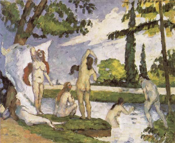 Bathers, Paul Cezanne